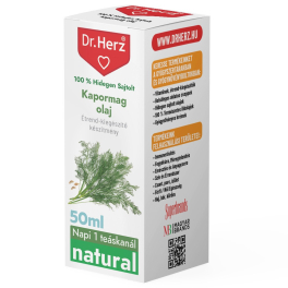 Dr. Herz Kapormag olaj 100% hidegen sajtolt 50ml