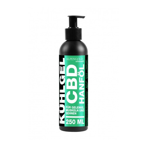 Alpengold CBD Kenderolaj - Hűsítő gél 250ml