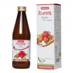 Medicura Acerola 100% Bio gyümölcslé 330 ml