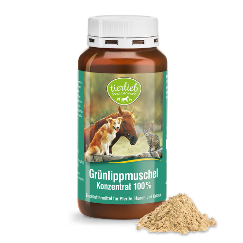 Tierlieb /Sanct Bernhard/ Zöldkagyló kivonat kutyáknak és macskáknak  150 g (100% Tisztaságú)