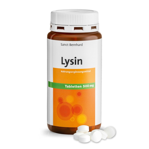 Sanct Bernhard Lysine 500mg tabletta 180db