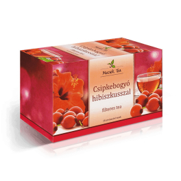 Mecsek csipkebogyó hibiszkusszal tea filteres