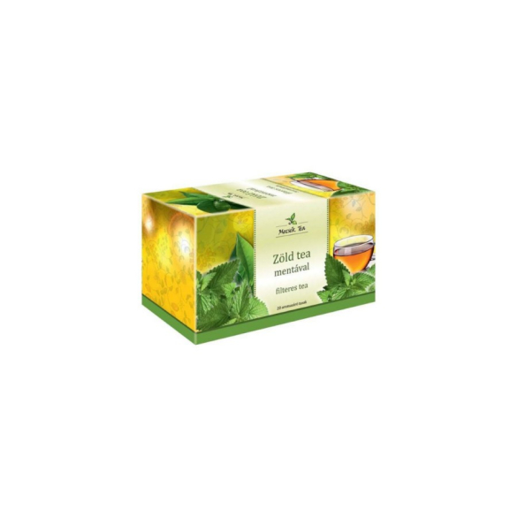 MECSEK Zöld tea mentával filteres