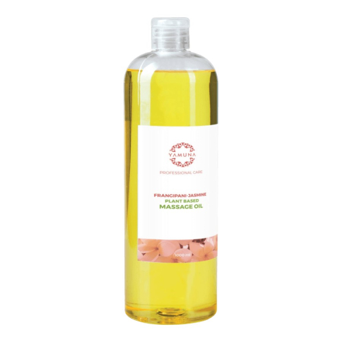 Yamuna növényi alapú Frangipáni-jázmin illatú masszázsolaj 1000ml 8/54