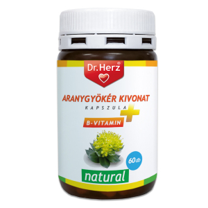 Dr. Herz Aranygyökér kivonat kapszula + B-vitamin 60db