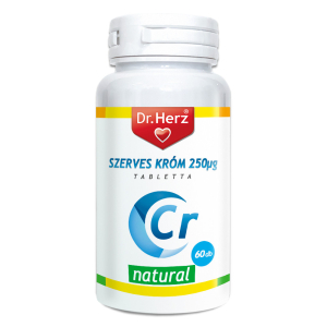 Dr. Herz Szerves Króm-pikolinát 250mcg tabletta 60db