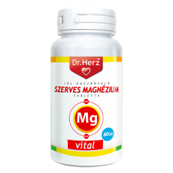   Dr. Herz  Jól Hasznosuló Szerves Magnézium + B6 + D3 60db tabletta