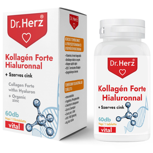 DR. Herz Kollagén Forte Hialuronnal 60 db tabletta