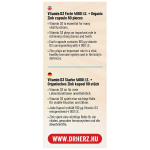 Dr. Herz D3-vitamin 4000 NE+Szerves Cink kapszula 60 db