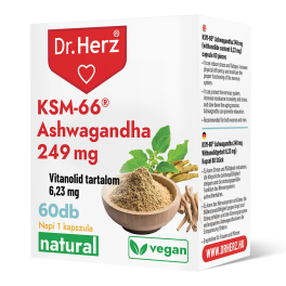 DR Herz Ashwagandha 249 mg 60 db kapszula