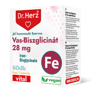 DR Herz Vas-biszglicinát 28 mg 60 db kapszula