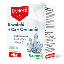 DR Herz Kovaföld + Ca + C-vitamin 60 db kapszula