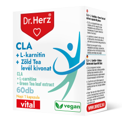 DR Herz CLA + L-karnitin + Zöld tea kivonat 60 db kapszula 