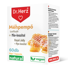DR Herz Méhpempő + Mio-inozitol 60 db kapszula doboz