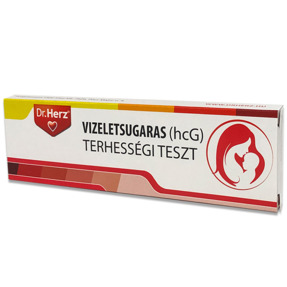 Dr. Herz  Vizeletsugaras(10 mIU/ml hcG) terhességi teszt /EP kártyára adható/