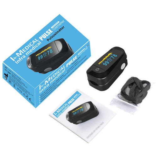 I-Medical Professzionális véroxigénmérő és pulzusmérő OLED kijelzővel Pulzoximéter SpO2