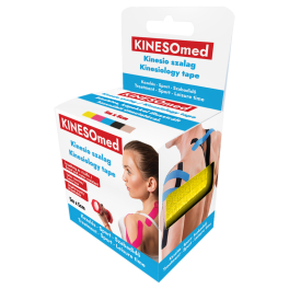   KINESOMED Kinesio tape (szalag) 5cmx5m sárga /EP kártyára adható/