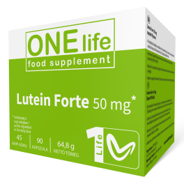  ONE LIFE Lutein Forte 50 mg 90 db kapszula