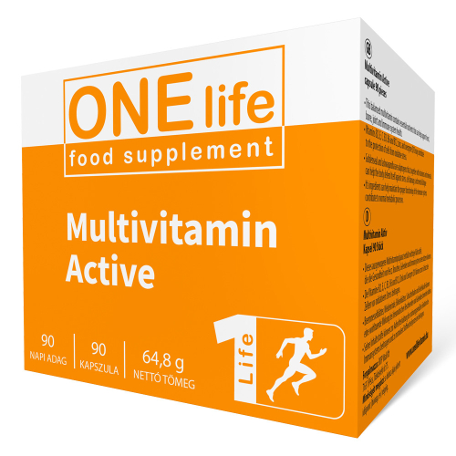 Onelife Multivitamin AKTÍV 90 db kapszula