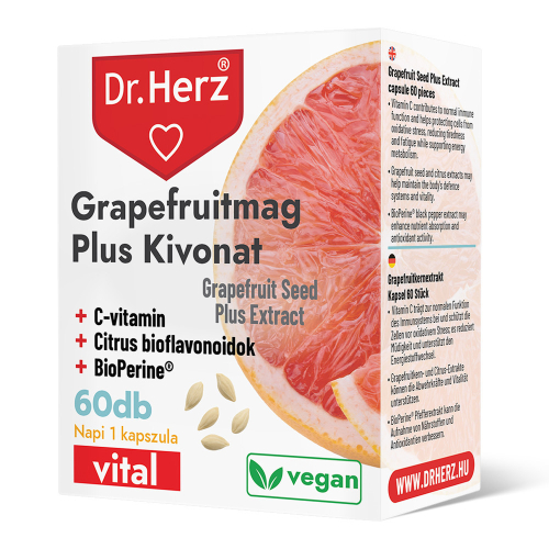 DR Herz Grapefruitmag Plus kivonat 60 db kapszula