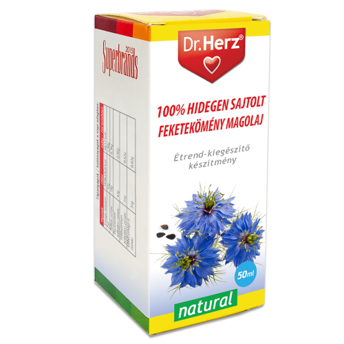 Dr. Herz  Feketekömény magolaj 100% hidegen sajtolt 50ml