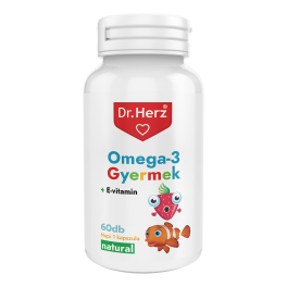Dr. Herz Omega-3 500mg kapszula gyerekeknek 60db